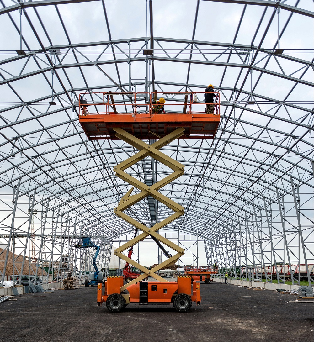 Wynajem podnośników nożycowych